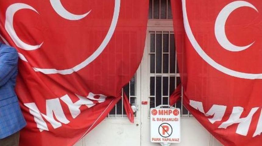 Rize'de Belediye, Mhp Se&ccedil;im B&uuml;rosu'nu M&uuml;h&uuml;rledi