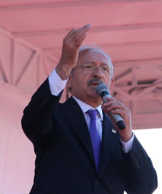 Kılıçdaroğlu: Türkiye'nin Huzuru Için 4 Yıl Süre Verin