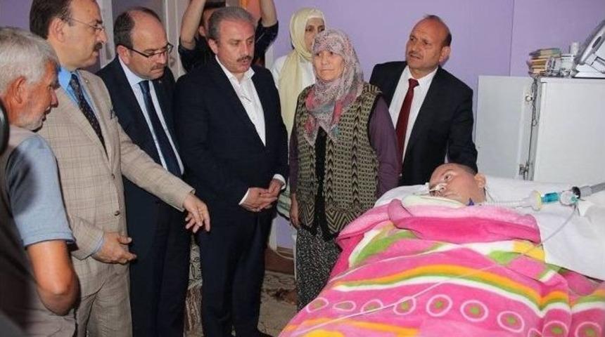 Ak Parti Genel Başkan Yardımcısı Mustafa Şentop&rsquo;tan, Fedakar Anneye Anlamlı Ziyaret