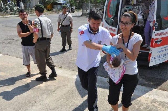 Bodrum’da Erken Doğan Bebek Ambulans Helikopterle İzmir’ Sevk Edildi