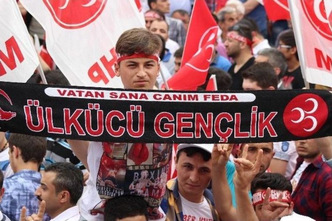 Mhp Genel Başkanı Devlet Bah&ccedil;eli Denizli&rsquo;de Konuştu