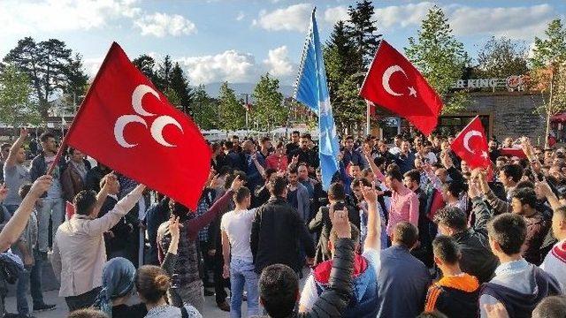 Bolu’da Bıçaklama Olayına Ülkücülerden Tepki