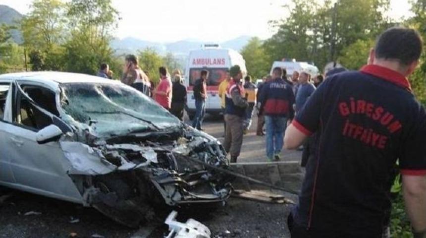 Giresun&rsquo;da Kaza: 5 Yaralı
