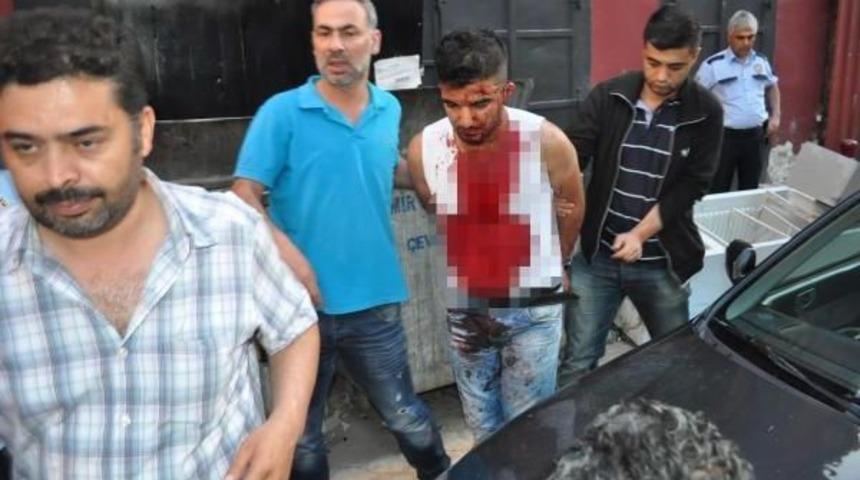 Konak'ta Kavga: 1 &Ouml;l&uuml;, 1 Yaralı