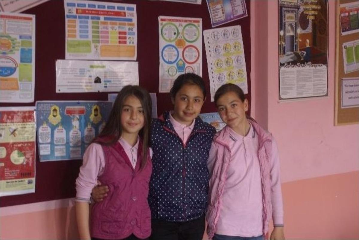 (&ouml;zel Haber) Bu Okulda Her Yer Eğitime Destek Oluyor