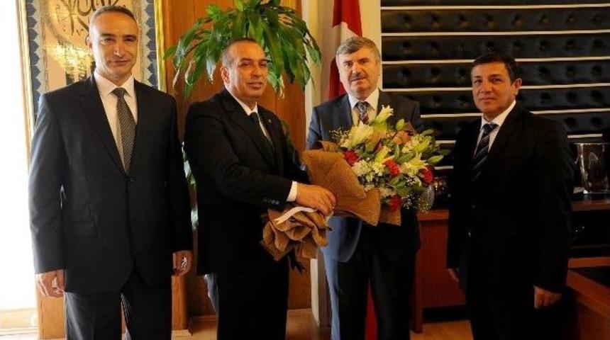 Konesob&rsquo;tan Başkan Aky&uuml;rek&rsquo;e Ziyaret