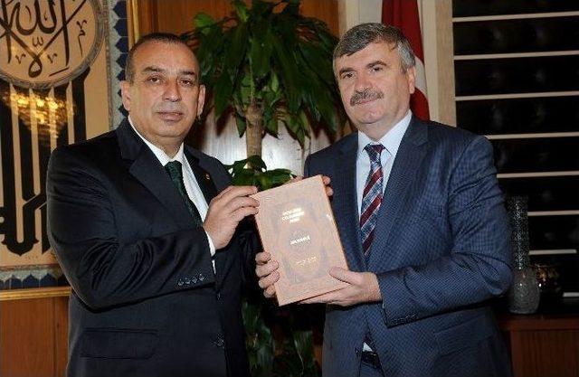 Konesob&rsquo;tan Başkan Aky&uuml;rek&rsquo;e Ziyaret 1