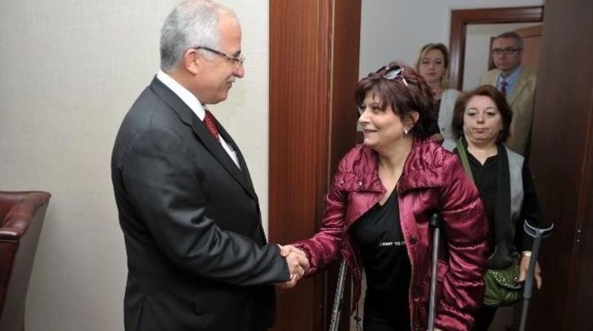 Vali Tuna&rsquo;ya Engelli Haftası Ziyareti