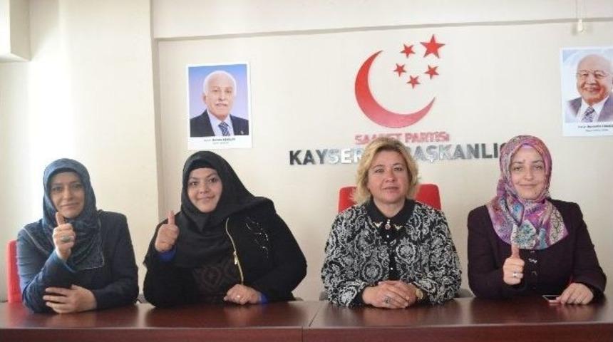 Sp Kayseri Kadın Gen&ccedil;lik Kolları Başkanı S&uuml;meyye Olgun:
