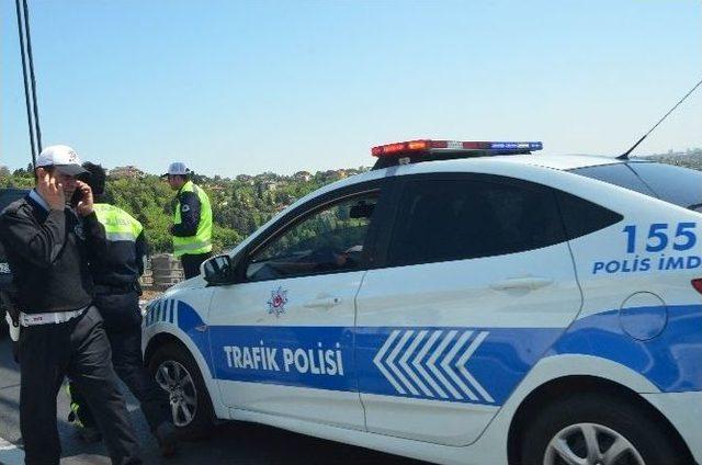 Fatih Sultan Mehmet K&ouml;pr&uuml;s&uuml;nde Silahlı Şahıs Paniği 1