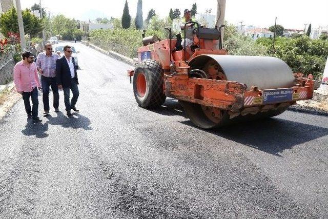 Bodrum Belediyesi, Asfalt Çalışmalarına Hız Verdi