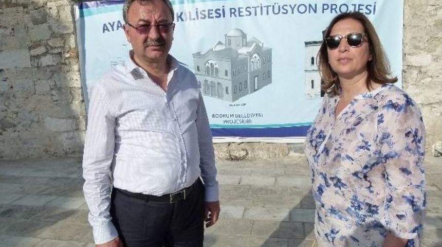 Bodrum Ak Parti, Aya Nikola Kilisesine El Attı