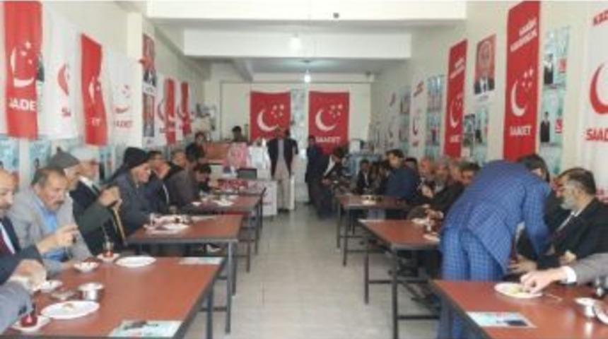 Saadet Partisi Gevaş&rsquo;ta Se&ccedil;im B&uuml;rosu A&ccedil;tı