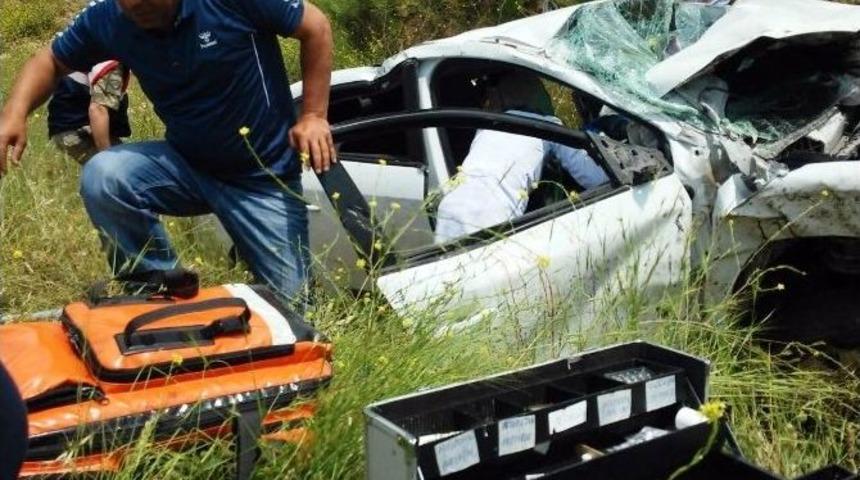 Batman&rsquo;da Trafik Kazası: 2 Yaralı