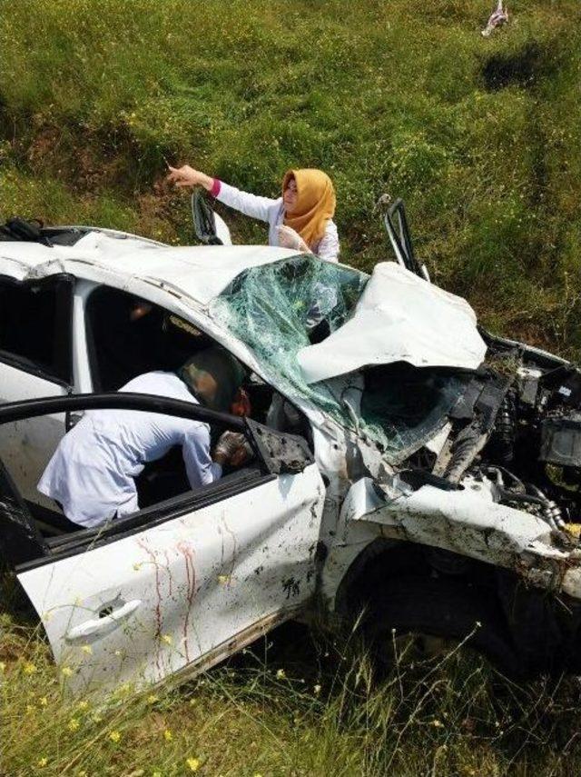 Batman’da Trafik Kazası: 2 Yaralı 1