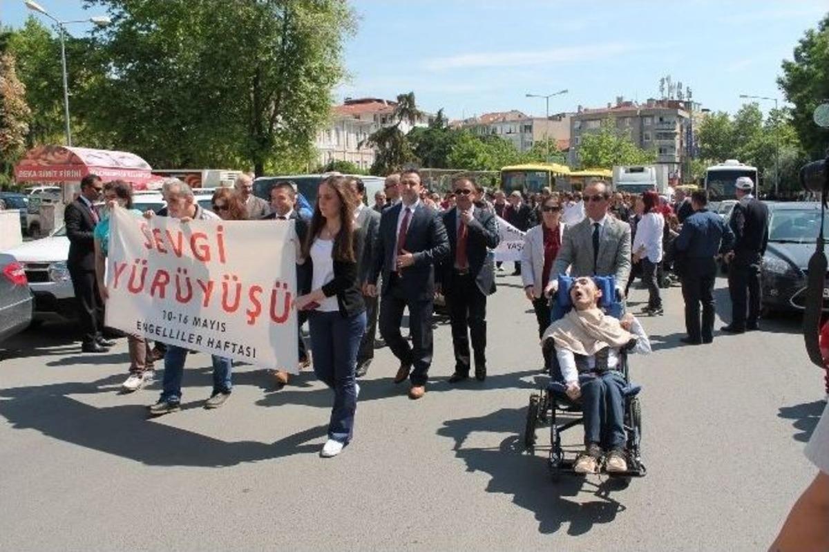 Engelliler Haftası Tekirdağ&rsquo;da T&ouml;renle Kutlandı