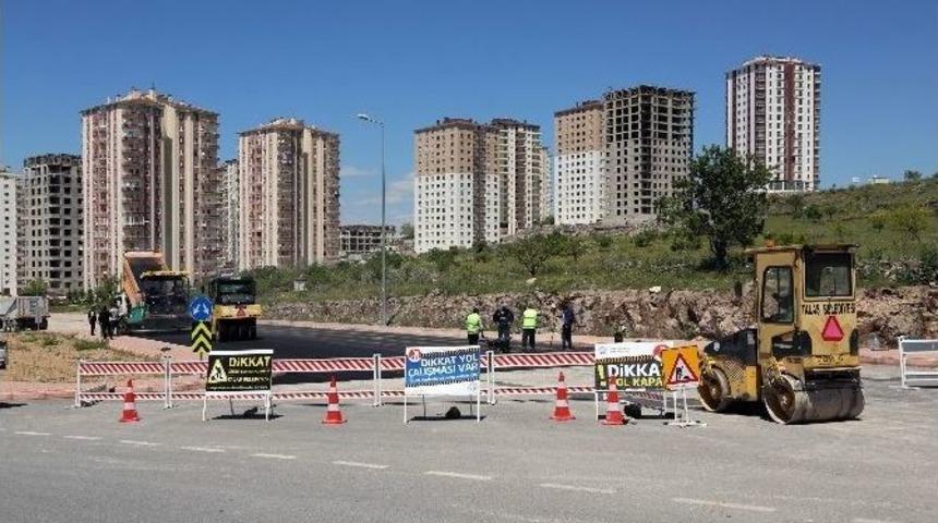 Talas&rsquo;ta Asfalt Sezonu Başladı