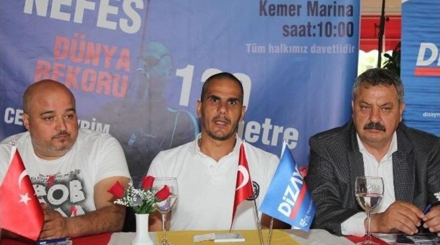 D&uuml;nya Dalış Rekoru Kemer&rsquo;de Denenecek