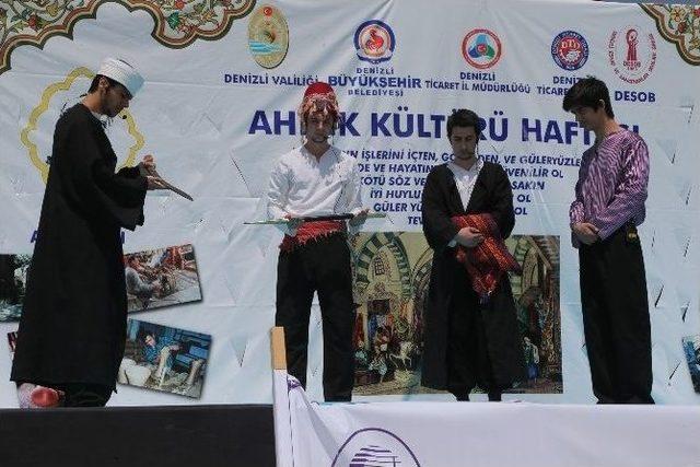 Denizli’de Ahilik Haftası Törenlerle Kutlandı