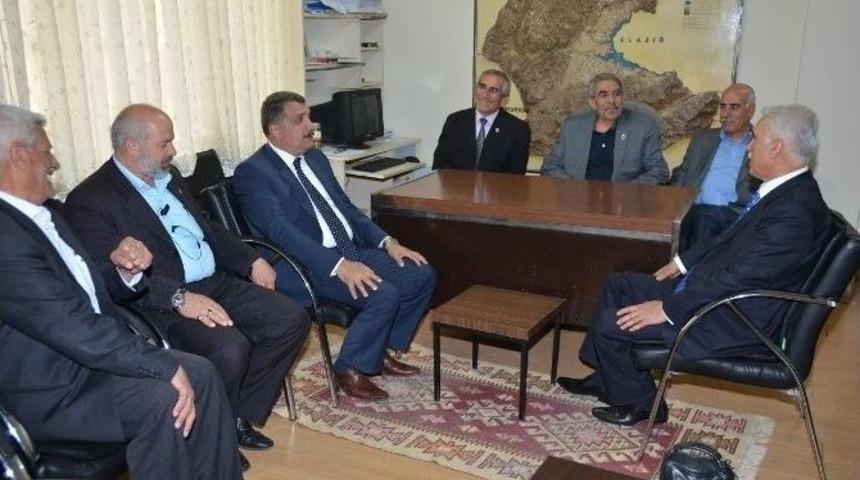G&uuml;rkan&rsquo;dan Muhtarlar Derneği&rsquo;ne Ziyaret