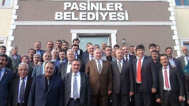 Ak Partili Yılmaz, Pasinler’deydi