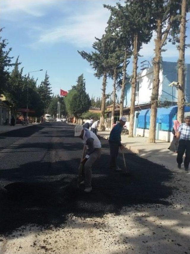 Reyhanlı&rsquo;da Yol Yapım &Ccedil;alışmaları 1