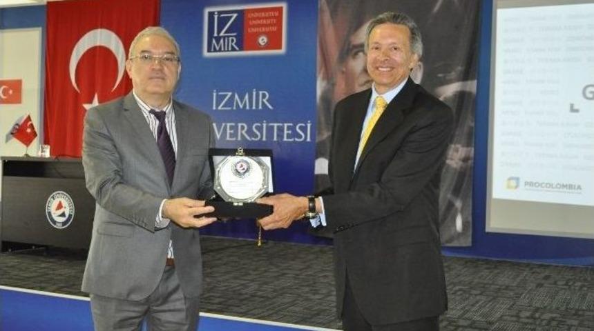 Kolombiya B&uuml;y&uuml;kel&ccedil;isi İzmir &Uuml;niversitesi&rsquo;ni Ziyaret Etti