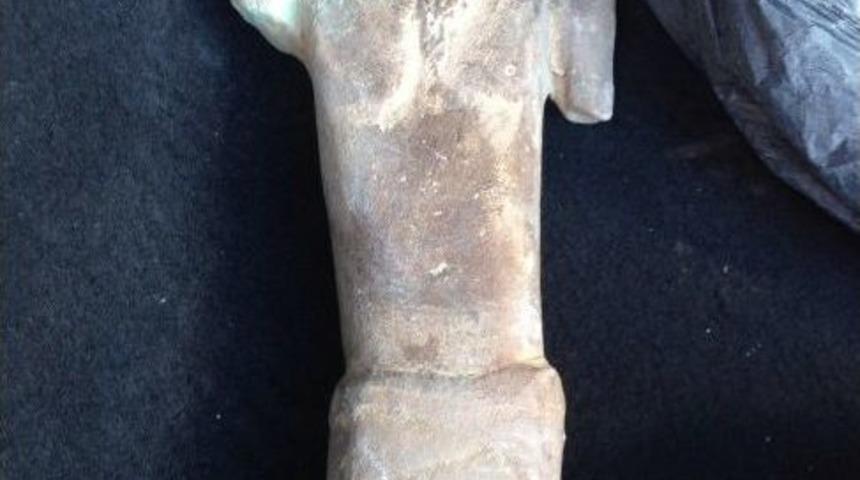 Ş&uuml;phe &Uuml;zerine Durdurulan Ara&ccedil;tan Tarihi Eser &Ccedil;ıktı