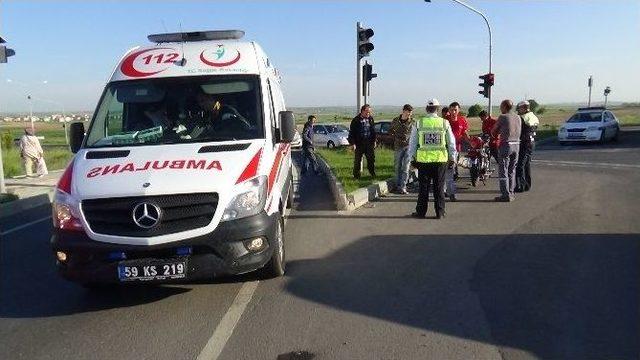 1 Saat Önce Aldığı Motosikletle Kaza Yaptı