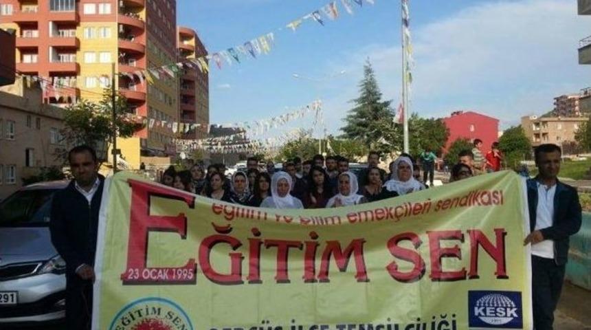 Eğitim-sen Ferinaz İ&ccedil;in Y&uuml;r&uuml;d&uuml;