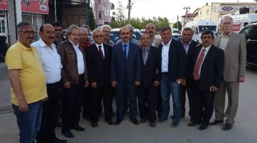 Mhp Adayı G&ouml;nen İl&ccedil;e Gezilerini S&uuml;rd&uuml;r&uuml;yor