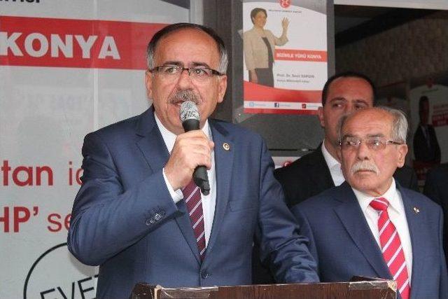 Mhp Konya Teşkilatına Seçim Aracı Takviyesi