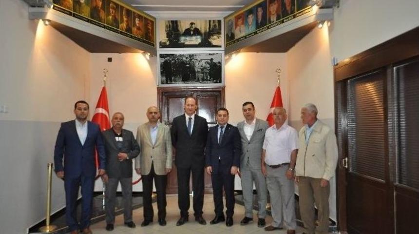 Eryılmaz&rsquo;dan Kaymakam Kantay&rsquo;a Ziyaret