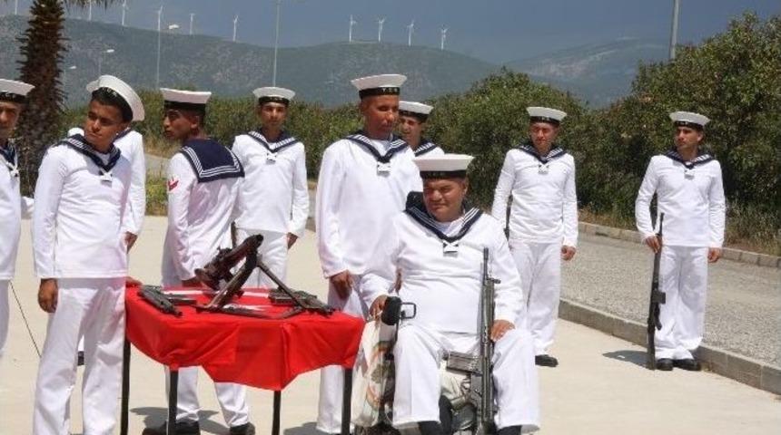 Didim&rsquo;de Engelliler İ&ccedil;in Temsili Askerlik T&ouml;reni D&uuml;zenlendi