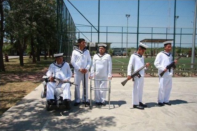 Didim’de Engelliler İçin Temsili Askerlik Töreni Düzenlendi