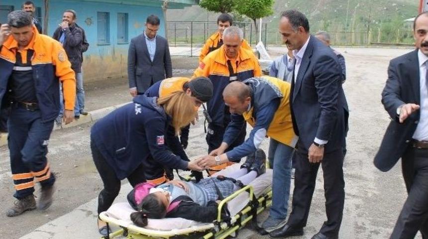 Afad&rsquo;dan Nefes Kesen Tatbikat