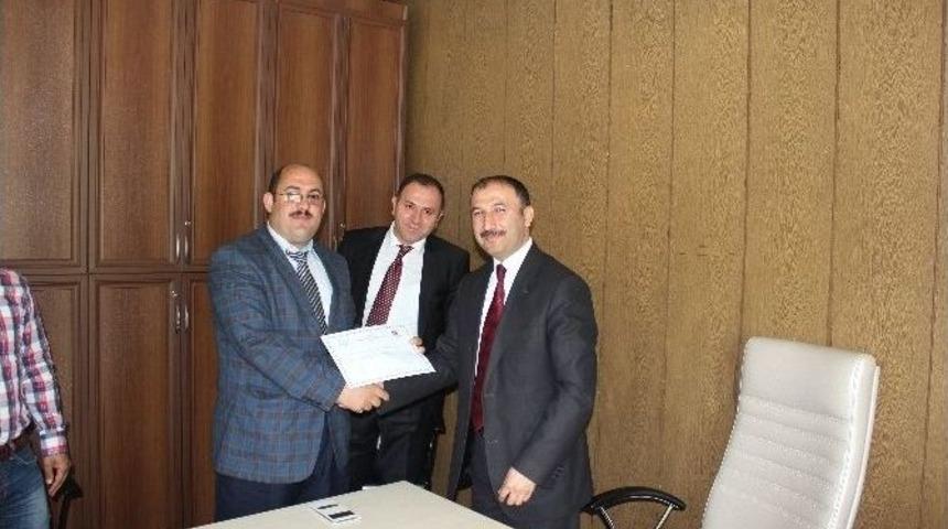 Bi&ccedil;erd&ouml;ver Kontrol&ouml;r Sertifikası Verildi