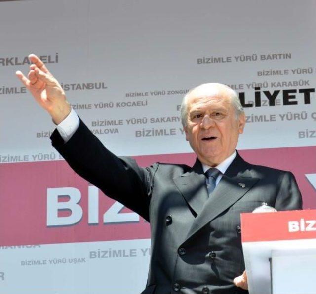 Bahçeli: Davutoğlu Eşme’Ye Giderken Pkk’Yla Temas Kuruldu Mu?