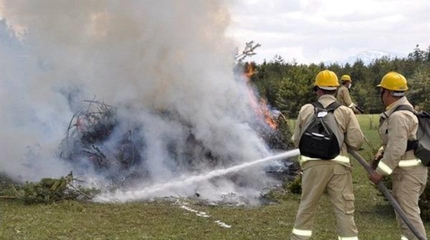 Kastamonu&rsquo;da Yangın Eğitimi Verildi