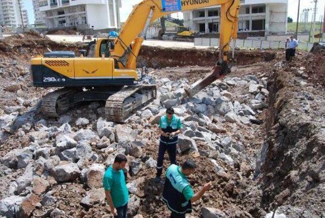 Temel Kazısında Doğalgaz Borusu Patladı