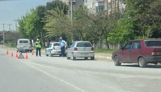 Tır&rsquo;a &Ccedil;arpan Motosiklet S&uuml;r&uuml;c&uuml;s&uuml; Hayatını Kaybetti 2