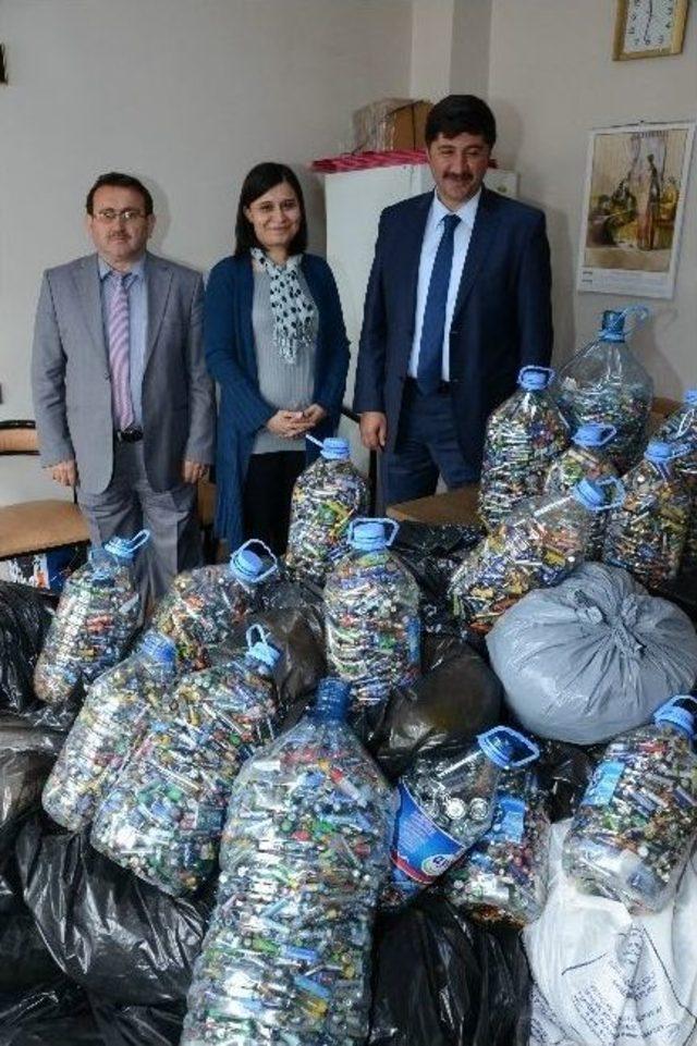 Tokat&rsquo;ta 2 Ton Atık Pil Toplandı 1