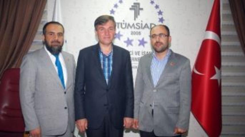 Rekt&ouml;r Adayı Okumuş&rsquo;tan T&uuml;msiad&rsquo;a Ziyaret