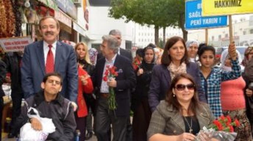 Eş Başkanlar Mutlu Ve T&uuml;rk Engelliler Haftası&rsquo;nı Kutladı