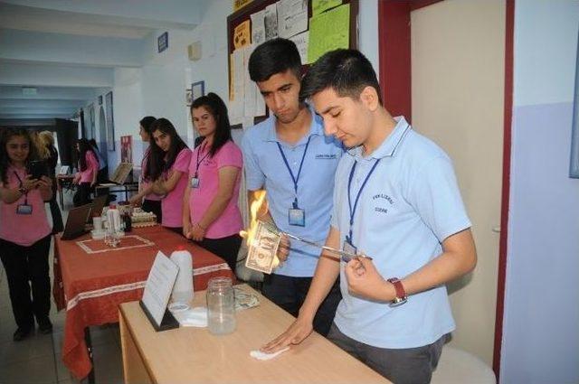 Cizre Fen Lisesi&rsquo;nde &rsquo;t&uuml;bitak Bilim Fuarı&rsquo; A&ccedil;ıldı 2