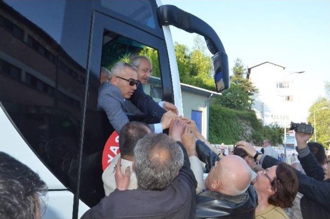 Chp Genel Başkanı Kılı&ccedil;daroğlu Zonguldak&rsquo;ta