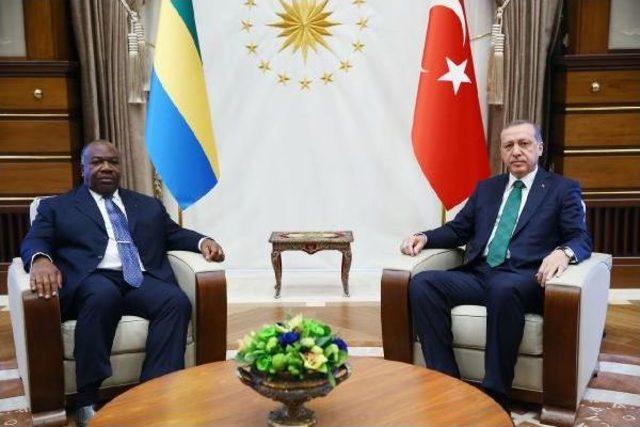 Gabon Cumhurbaşkanı Ali Bongo Ondimba Resmi T&ouml;renle Karşılandı 1