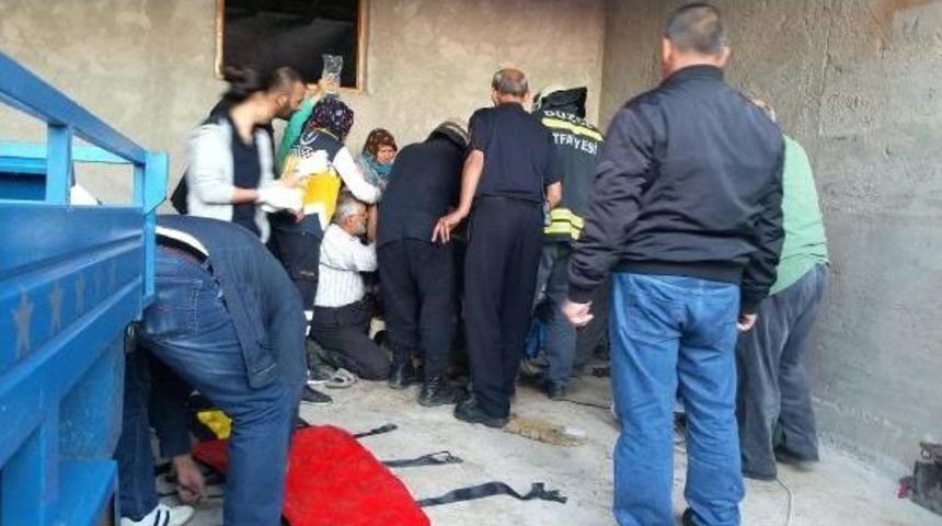 Ayağını &Ccedil;apa Makinesine Kaptırdı