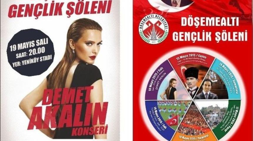 D&ouml;şemealtı Belediyesi&rsquo;nden Gen&ccedil;lik Ş&ouml;leni