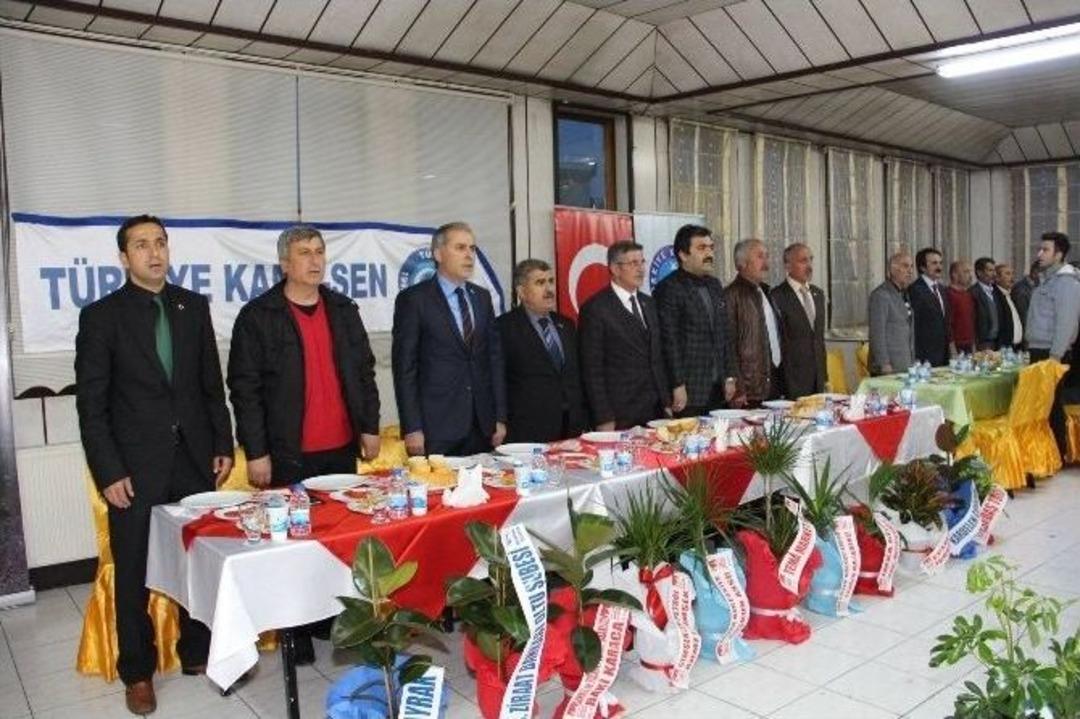 T&uuml;rk Eğitim Sen Oltu Temsilciliğinden Birlik Beraberlik Yemeği